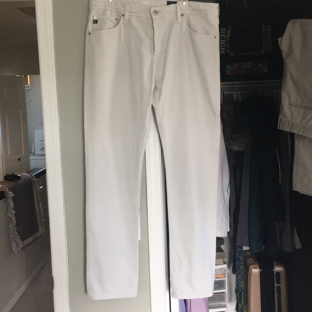 NWOT super soft off white AG pants